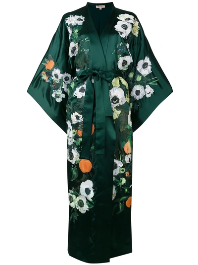 Alice Archer Haven Kimono In Green