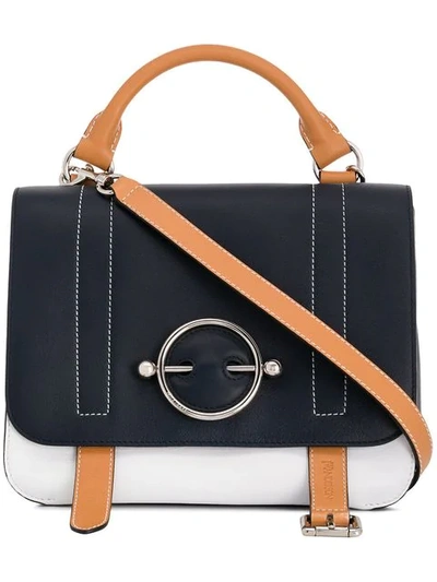 Jw Anderson Ocean Disc Satchel In Blue