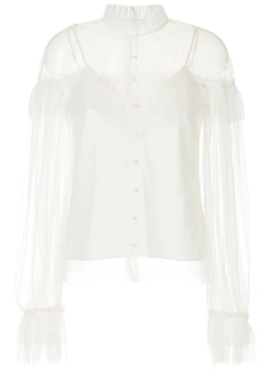 Alice Mccall Just Right Blouse In White