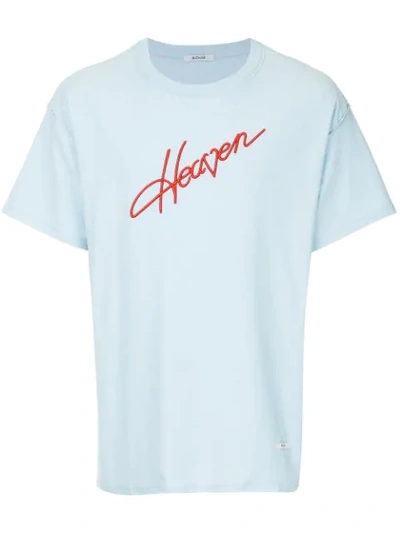 Blouse Heaven Embroidered T-shirt - Blue