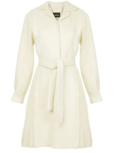 Ribeyron Belted Shirt Dress In Neutrals