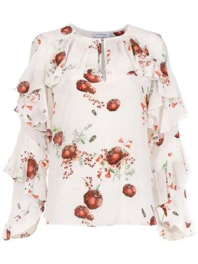 Olympiah Spinello Silk Blouse In White
