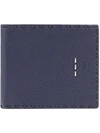 Fendi Bifold Selleria Wallet In Blue