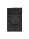 Fendi Monogram Cardholder In Black