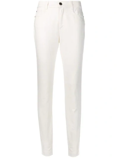 Fendi Tapered Jeans In White