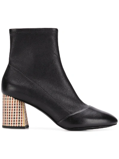 3.1 Phillip Lim / フィリップ リム Drum Stretch Ankle Boots In Black Multi
