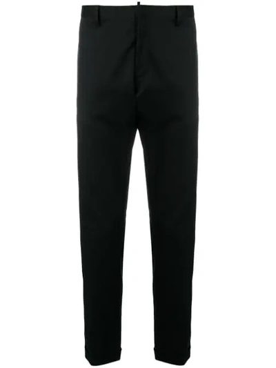 Dsquared2 Classic Tailored Trousers In Black