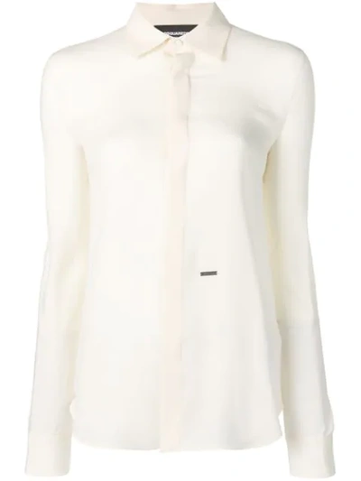 Dsquared2 Classic Shirt In White