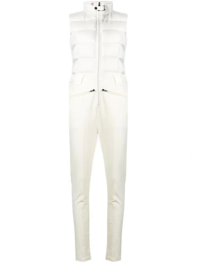 Perfect Moment Super Star Sleeveless Jumpsuit In White