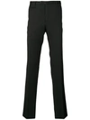Corneliani Straight-leg Trousers In Black