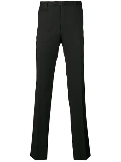 Corneliani Straight-leg Trousers In Black