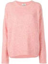 Acne Studios Samara Crew Neck Sweater - Orange