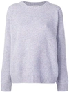 Acne Studios 'samara' Pullover - Lila In Purple