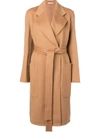 Acne Studios Carice Double Belted Coat - Brown