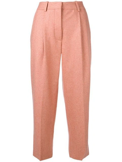 Acne Studios Flannel-hose In Pink