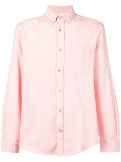 Acne Studios Isherwood Melt Shirt In Pink