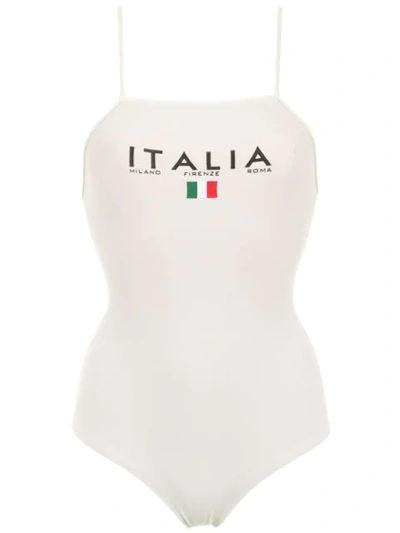 Adriana Degreas Italia Swimsuit In White