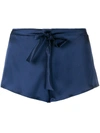 Gilda & Pearl Sophia Drawstring Shorts In Blue