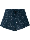 Gilda & Pearl Luna Shorts In Blue