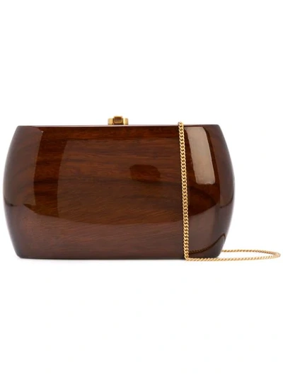 Rocio Analise Clutch In Brown