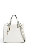 Marc Jacobs Mini Grind Tote Bag In Cotton White/gold