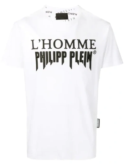 Philipp Plein L'homme T-shirt In White | ModeSens