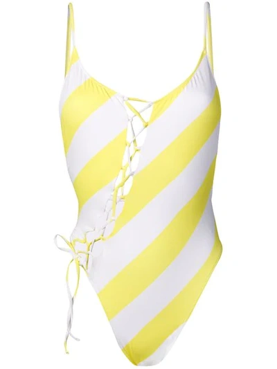 Sian Swimwear Jada Swimsuit In Yellow