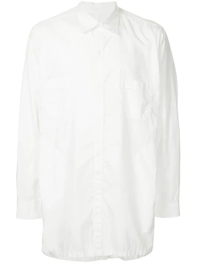 Yohji Yamamoto Deconstructed Shirt In White