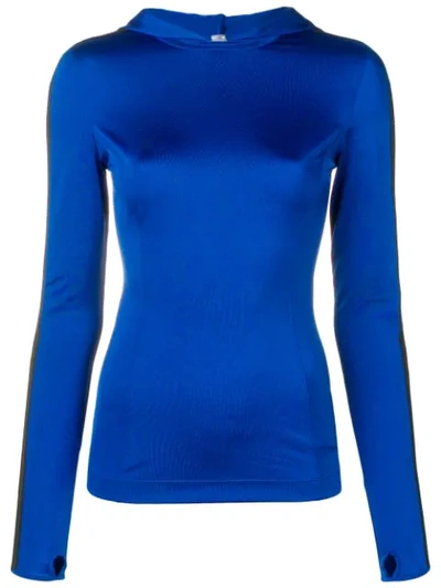 No Ka'oi Fitted Sports Jumper In Blue