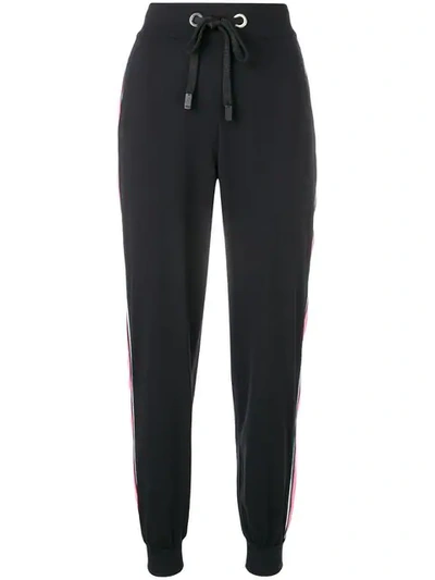 No Ka'oi Side Stripe Joggers In Black