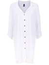 Lygia & Nanny Meline Uv Beach Shirt In White