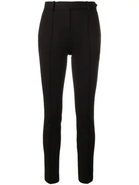 Theory Plain Skinny Trousers In Black | ModeSens