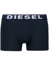 Diesel Logo Waistband Boxers In Blue