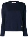 Valentino Cashmere Knitted Sweater - Blue