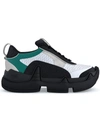 Swear Air Rev. Nitro Sneakers In Black/white/grey/green