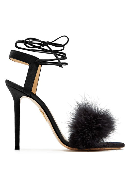 charlotte olympia feather shoes