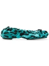 Dolce & Gabbana Leopard Print Ballerinas In Blue