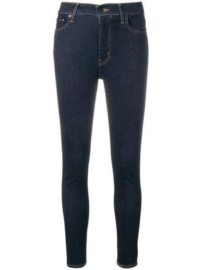 Levi's High-rise Skinny Jeans In Blue