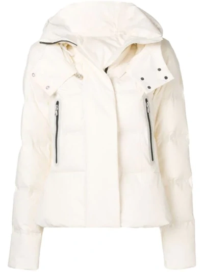 Peuterey Fitted Padded Jacket - White