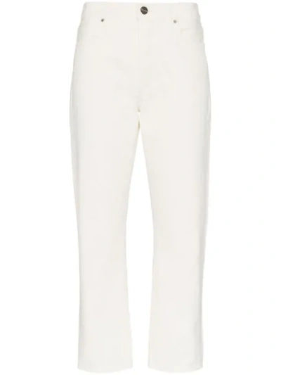 Goldsign The Low Jeans In Pearl