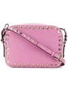Valentino Garavani Rockstud Shoulder Bag In Pink