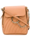 Chloé Faye Small Backpack In Neutrals