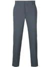 Prada Slim Trousers In Blue