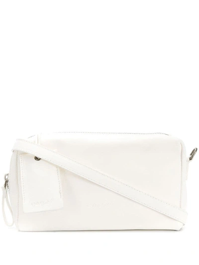 Marsèll Embossed Logo Clutch Bag In White