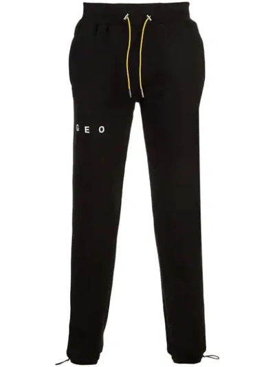 Geo Essential Sweatpants In Black