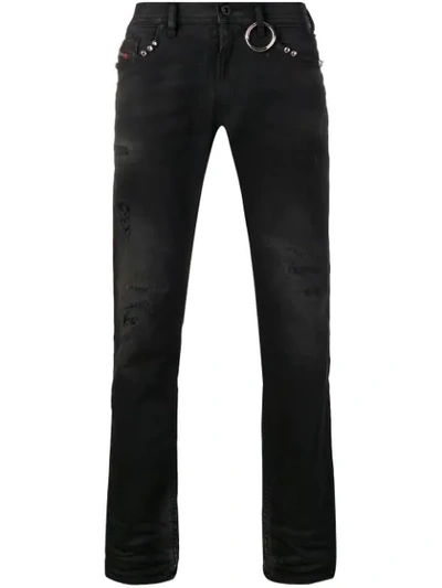 Diesel Regular Jeans In Black