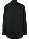Vivienne Westwood Long-sleeve Fitted Shirt In Black