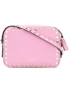 Valentino Garavani Rockstud Camera Crossbody Bag In Pink