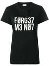 Red Valentino Forget Me Not T In Black