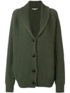 Stella Mccartney Chunky Ribbed Cardigan - Green